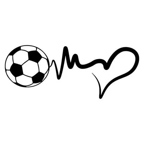 16.4*6.6CM Funny Soccer Vinyl Car Styling Sticker Creative Motorcycle Emblem Decoration For Geely Em