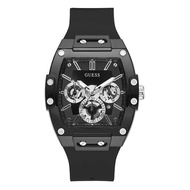 Authentic Guess Men Phoenix Black Dial Silicon Watch GW0203G3 Jam Tangan Lelaki