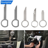 【FY】  2Pcs Car Radio Removal Key Pins Tool Stereo Head Unit Audio Car Repair Special Disassembly Ext