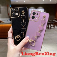 Casing OPPO Reno 8 5g 2022 RENO8 PRO 5G 2022 RENO 10 PRO phone case Softcase Electroplated silicone shockproof Protector Cover new design Love Bracelet for Girls DDAX01