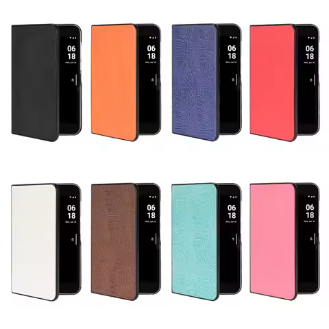 For Microsoft New Dual Screen Anti-Slip Crocodile Pattern PU Leather Back Cover Case for Microsoft S