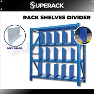 SUPERACK Rack Shelves Divider Boltless Rack Divider Storage Rack Organizer Steel Plate Shelf Separat