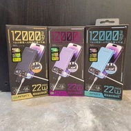 🌟門市現貨🌟infinity 12000mah TN12 22W 雙線透明充電器