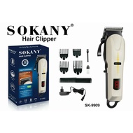 Sokany Professional LED Electric Rechargeable Hair Trimmer Cordless Clipper Shaver Kit
