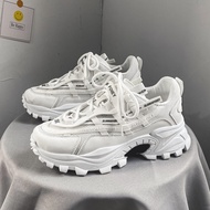 Kasut Sneakers Ayah Lelaki Trend Kasut Musim Panas 2025 Musim Panas Baru Bertapak Tebal Meningkatkan