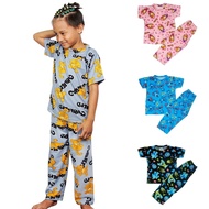 COD HH Kids Tshirt Pajama Terno Pambahay Damit PJs Pangtulog Sleepwear Pambata