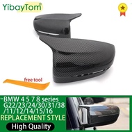 For BMW 4 5 7 8 i3 i4 i7 Series G30 G31 G38 G22 G11 G12 Side Wing Replacement Mirror Cover Rear-View