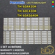 Panasonic TH-60A430K TH-60C430K TH-60AS640K TV LED BACKLIGHT BARU READY STOCK TH-60A430 TH-60C430 TH