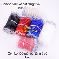 ngòi bút ủi bay ruột bút bay bút vẽ trên vải combo 50 -100 cây tặng vỏ bút