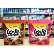 LOVE LETTERS JULIES 360G CHOCOLA STRAWBERRY CAKES