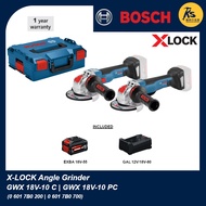 BOSCH 18V Cordless GWX 18V-10 C | GWX 18V-10 PC X-LOCK Angle Grinder Professional ( 0 601 7B0 200 | 