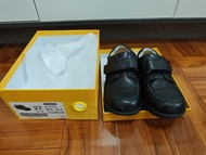 Dr Kong黑皮鞋 27碼