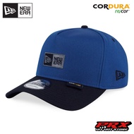 NEW ERA 9FORTY A-FRAME BOX LOGO CORDURA 2-TONE MYSTERY BLUE HAT SNAPBACK CAP