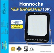 Lampu Sorot Hannochs 100W HFV IP65 / LED Sorot Hannoch New Signboard 100 Watt HFV IP65