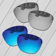 2 Pairs Polarized Anti-Scratch Replacement Lenses for Oakley Frogskins Hybrid OO9289 55mm Sunglasses