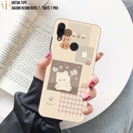 Cassing Xiaomi Redmi Note 7 / Redmi Note 7 Pro Gambar Kartun Karakter Cute Lucu Imut Keren [ Mai Case88 ] - Case Handphone - Bisa COD ( Bayar Ditempat )