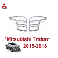 Tail Light Cover Mitsubishi triton MQ 2015-2018 Plated Color 2017 Accessories