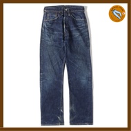 【Direct from Japan】WAREHOUSE Indigo Pants, Size: 26 | 00s 10th Anniversary 1001XX Denim Pants [Men's