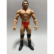 WWE Mattel Ex New Nexus Member Mason Ryan Figure Long Hair Red Trunks Cirque du Soleil