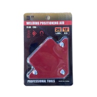 Magnetic corner bracket 3" 12kg (25lbs) welded right angle, 45 degree angle