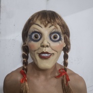 Halloween Headgear cosplay Ghost Doll Home Props Ghost Doll Annabelle Annabelle Mask