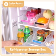Onlinesavers Refrigerator Storage Box Pantry Cabinet Tray Bin Space Saver Kitchen Fridge Organizer