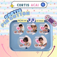 Pin Button Cortis ACAI Version Size 44mm -Cortis ACAI Edition | KPOP Button Pin