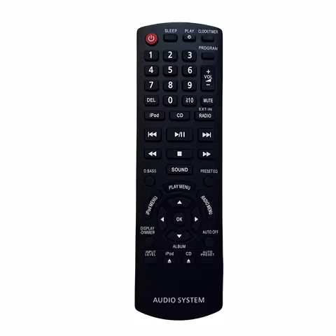 New Remote Control for Panasonic SC-HC30 SC-HC30DB SC-HC40DB SC-HC40PC SC-HC40EG-K SC-HC40EG-N Compa