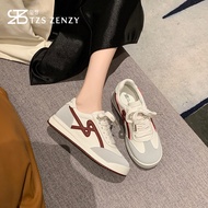TZS Zenzy Michiko Strides Shoes - Women's Sneakers - Aesthetic Sneakers - Women's White Shoes