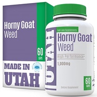 [USA]_Salt Lake Supplements Horny Goat Weed Extract with Maca Root, Tongkat Ali, Ginseng and Muira P