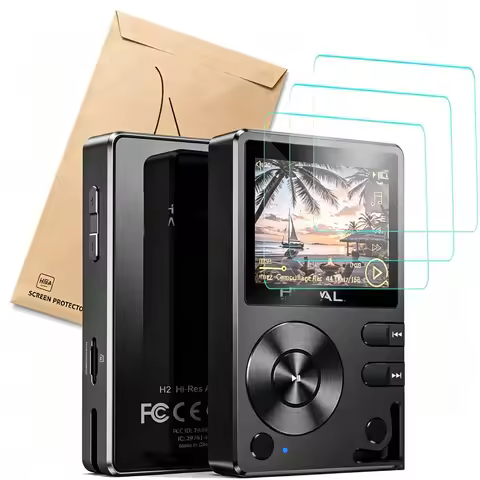 2-5 PCS PET Clear Soft Protective Film Screen Protector Cover ForAigo EROS Q DSD64/ HIFI WALKER H2 M