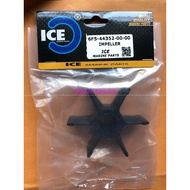 Yamaha CV40 cooling pump impeller, Code 6F5-44352-00-00, Taiwan
