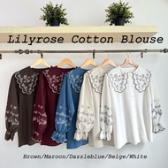 DEEROSE LILYROSE COTTON BLOUSE