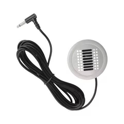 Car Audio Setup 3.5MM Microphone Car Audio Stereo Microphone Microphone Car Navigation Mic Gray Micr