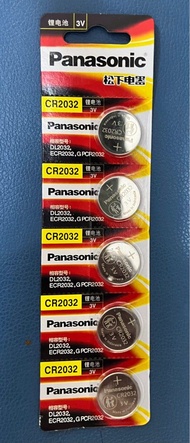 全新 CR2032 紐扣電池 一排五粒只售$10