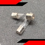 2pcs glass fuse 0.5 amps 220v 230v 250v 5*20 5*20mm 500ma 0.5a AVR f0.5a Fast Fuse Glass cctv motorc