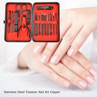 UrBeauty Nail Clipper Set Portable Travel Hygiene Kit Stainless Steel Nails Cutter Tool Set