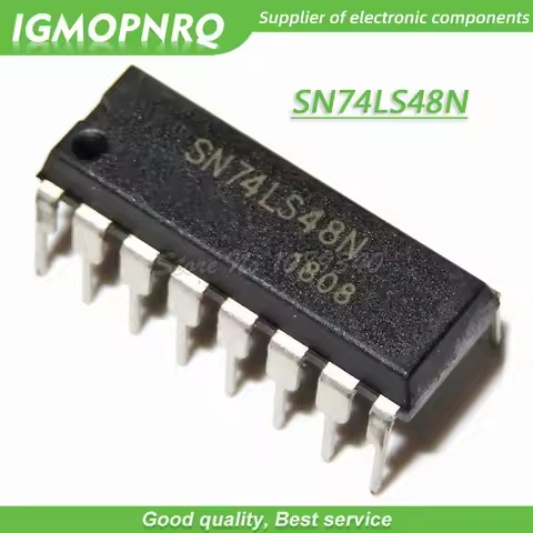 100pcs SN74LS48N DIP16 HD74LS48P DIP DIP-16 74LS48 SN74LS48 IGMOPNRQ