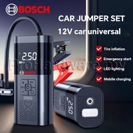 [10Year Warranty]BOSCH 4in1 Car Battery Jump Starter Power Bank 15000mAh Car Jumper Power Bank Jumpe