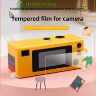 INTERESTING for Kodak Camera Tempered Glass Screen, 9H Transparent Digital Camera Screen Protector, 