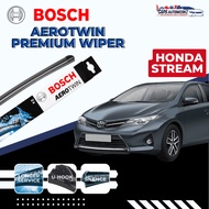 Honda Stream BOSCH Aerotwin Car Front Wiper Set | High Quality Windscreen Wiper Blades