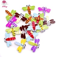 SET OF 5 DRAGON-SHAPED BUTTONS FOR HANDMADE ITEMS