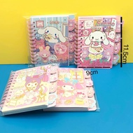 Sanrio diary memo book Account Book notepad Book Cartoon Girl's Heart Sharing Book Pocket