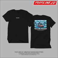 Fastlane PARADISE T-shirt FREE STICKERS