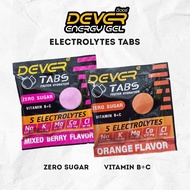 (EXP 02-2028) DEVER Electrolyte Salt Orange Tablet - Effervescent Tablet quick hydration and cramp p