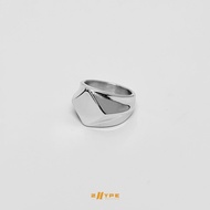 2HYPE Rhombus Signet Ring