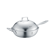 Buffalo牛頭牌CLASSY COOK I 316不銹鋼五層複合金長柄炒鍋連不銹鋼蓋30cm 4.5L 761430AR