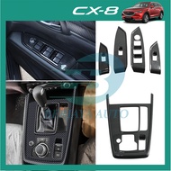 Mazda CX8 Cx-8 Interior Decoration Carbon Fiber Design Trim For Cx-8 (2017-2025) Car Accessories Ber