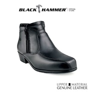 Black Hammer Women Formal Mid Cut with Double Zip Shoes BH3855-YM