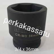 MATA WIPRO IMPACT SOCKET 36MM 3/4" X 36MM